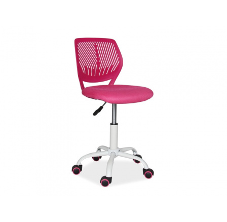 MAX - kancelářská židle (dětská ) - růžová (OBRMAXR) (S) (K150-Z)