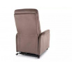 Rozkládací křeslo JUPITER M, VELVET cappuccino bluvel 38