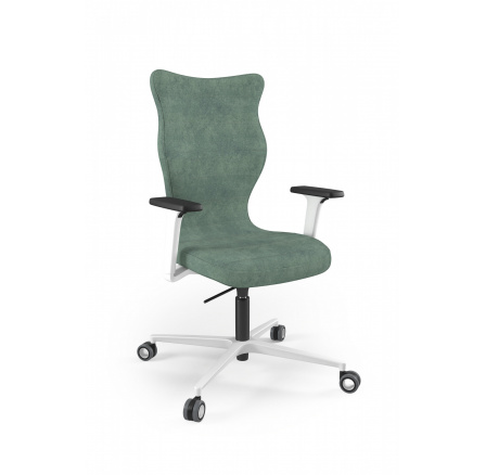 Židle kancelářská otočná ZODIAC ,  bílá Cloud 23 velikost 7