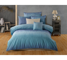 Povlečení francouzské bavlna 200x200,70x90 Guru blue