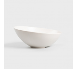 Miska FAMELIO šikmá bílá 23 cm 725524
