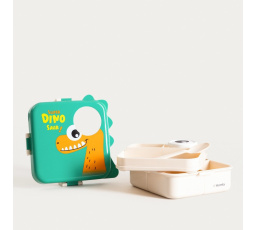 Lunchbox PETPACK modrý s dinosaurem 1590ml+70ml 750090