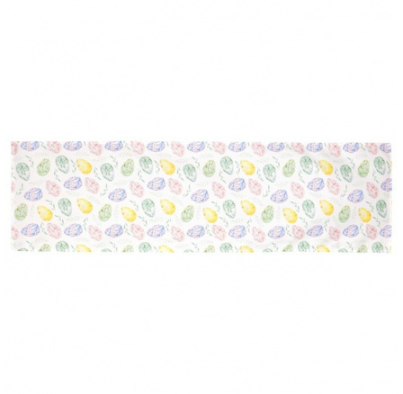 Běhoun s velikonočním motivem, 40 x 150 cm, 100% polyester.