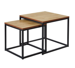 Lavice přírodní dub 50x50 + 40x40 ZY-07