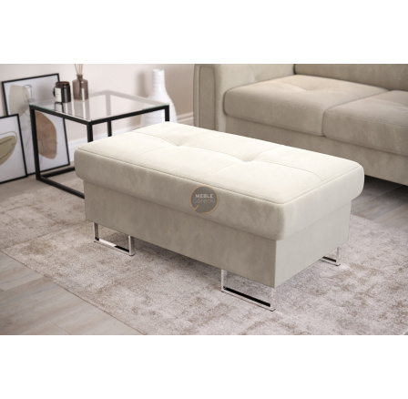 Taburet s úložným prostorem 100x55 cm GALAXY - béžová Taburet s úložným prostorem 100x55 cm GALAXY - béžová