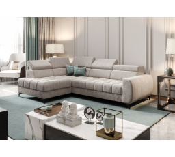 Rohová sedací souprava PORTO MINI 170X255 cm - levá, béžová