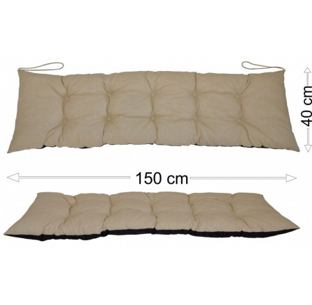 Podsedák 150x40 světle béžový melír Podsedák 150x40 světle béžový melír