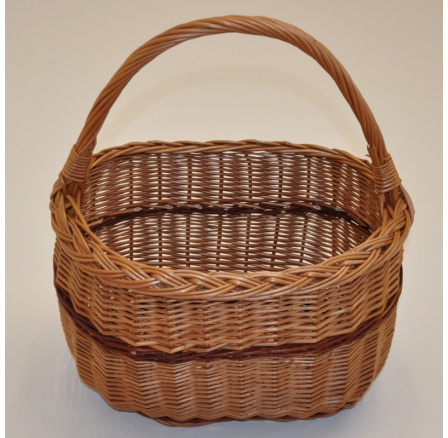 Košík vrbový nákupní 