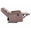 Masážní křeslo SOLON M VELVET, Cappuccino BLUVEL 38