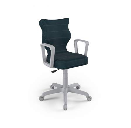 Kancelářské křeslo NORM, šedá Monolith 24 velikost 6