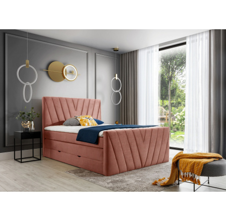 Boxspring Candice , 140X200 Nube 24 2