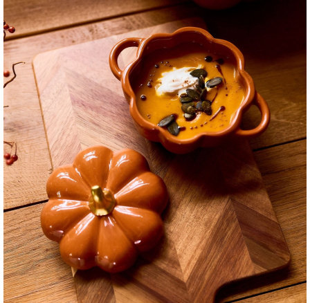 Servírovací mísa PUMPKIE ve tvaru dýně oranžová 0.4 l 709890