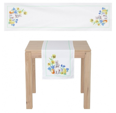 Běhoun - velikonoční motiv, 40 x 150 cm, 100% polyester.