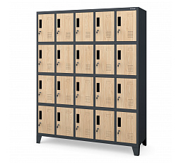 ROBERA skříň ECO: ANTRACIT RAL7016 + DUB SONOMA H1720*Š1360*H450