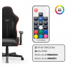 Herní křeslo LED RGB Starter černé