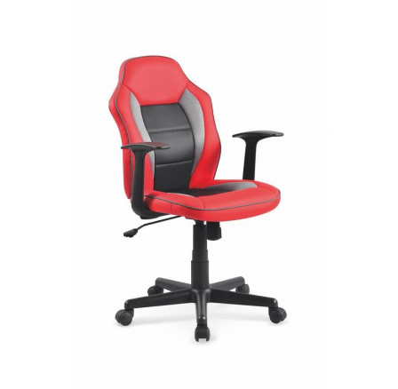 Dětská židle NEMO /červená + černá
