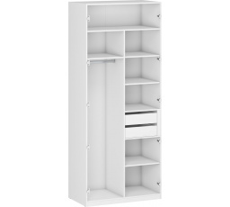 Šatní skříň FLEX K5 korpus, Bílá