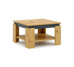 Konferenční stůl AGAVA 68x68 cm, Dub Artisan/Antracit