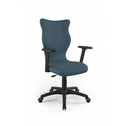 Křeslo kancelářské otočné  UNI , černá Palladium 05 velikost 7