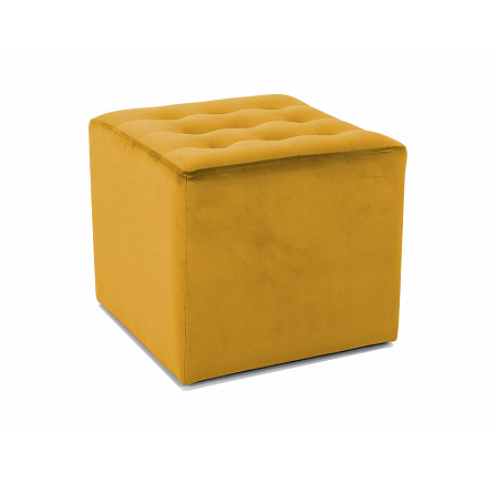 Taburet LORI VELVET, curry Bluvel 68