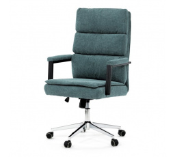 Kancelářské křeslo, houpací mechanismus, zelená látka, KA-D8204 GRN2