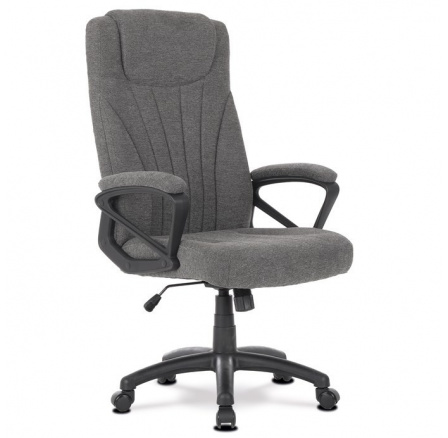 Kancelářské křeslo, houpací mechanismus, šedá látka, KA-Y389 GREY2