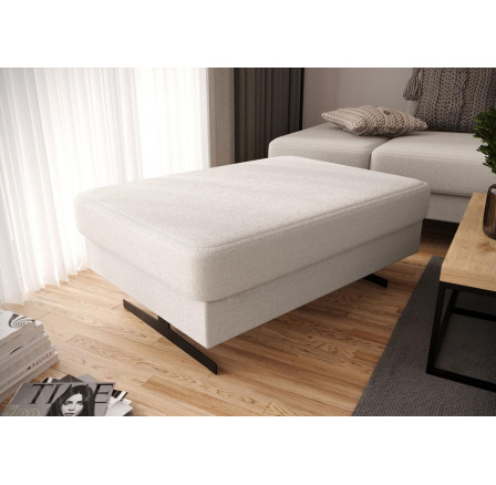 Taburet EMPORIO 100x70 cm - béžová Taburet EMPORIO 100x70 cm - béžová