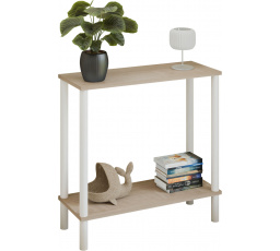 Konzole Claro 80x30 cm - různé barvy na výběr - Dub Sonoma, Bílý Mat