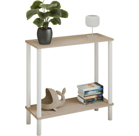 Konzole Claro 80x30 cm - různé barvy na výběr - Dub Sonoma, Bílý Mat