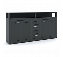 Komoda BLAGO 190 cm Antracit