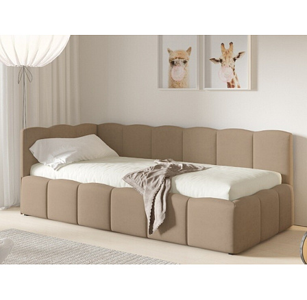 Postel TUNIS 200 x 90, nízký bok, Paros 3, Levá Postel TUNIS 200 x 90, nízký bok, Paros 3, Levá