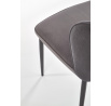 Jídelní židle K399, šedý Velvet