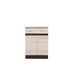 Kuchyně Junona Line, spodní skříňka D2D/60/82 wenge/dub sonoma