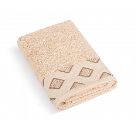 Froté ručník Diamant 50x100cm 500g béžový