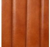 Lavice BRIZO v čalounění z buvolí kůže hnědá 90x37x45 cm 863450
