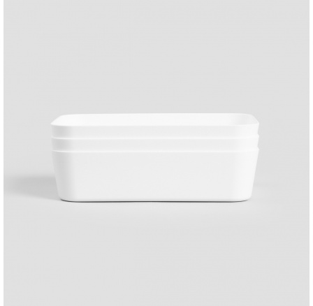 Sada krabic LURDES plast 3 ks. 18x13x4.5cm 736339