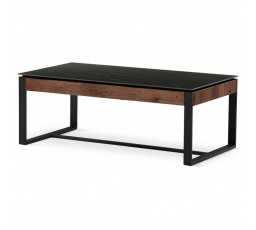 Konferenční stolek 121x61cm, slinutá keramika, mramor, AHG-285 BK