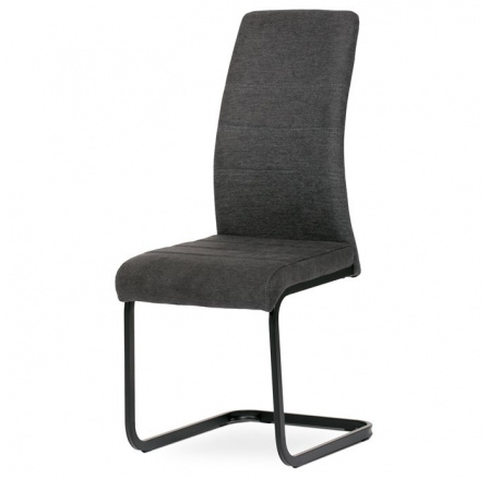 Jídelní židle, šedá, látka, DCL-414 GREY2