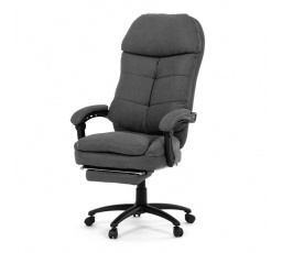 Kancelářské křeslo, synchronní mechanismus, šedá látka, KA-F1251 GREY2