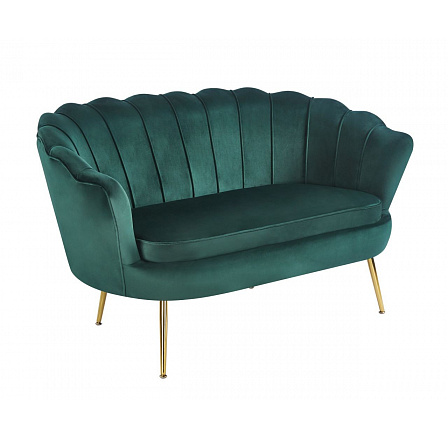 Sofa SF1-FXJG sametová zelená ,nohy zlaté Sofa SF1-FXJG sametová zelená ,nohy zlaté