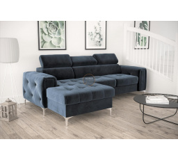 Rohová sedací souprava ORION MINI s funkcí spaní 255x165 cm - volitelný odstín - levá