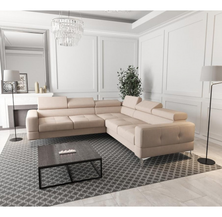 Rohová sedací souprava TOSCANIA MAX 250×250 - pravá, béžová Rohová sedací souprava TOSCANIA MAX 250×250 - pravá, béžová