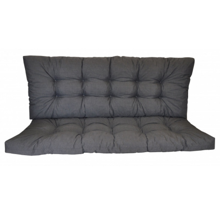 Polstr na zahradní houpačku. Spodní část 170/70 Horní část 170/40, antracitová