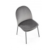 Jídelní židle K443, šedý Velvet