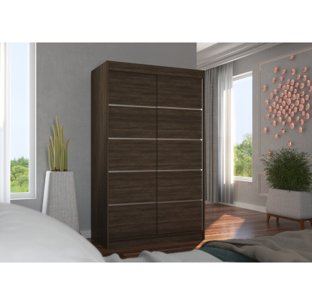Posuvná skříň BENISSO 120 Choco+Choco