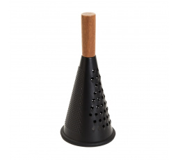 Struhadlo MOOKA černé s dřevěnou rukojetí 23*11 cm 859316