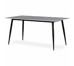 Jídelní stůl 160x90cm, keramika, mramor, HT-406M GREY