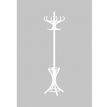 Věšák W30, bílý