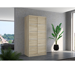 Posuvná skříň RIVA 100 Sonoma+Sonoma