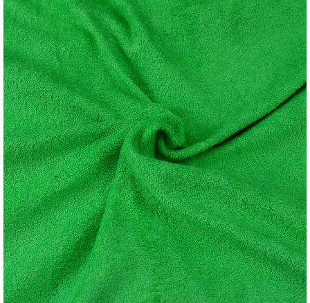 Froté prostěradlo zelené Dětské 60x120